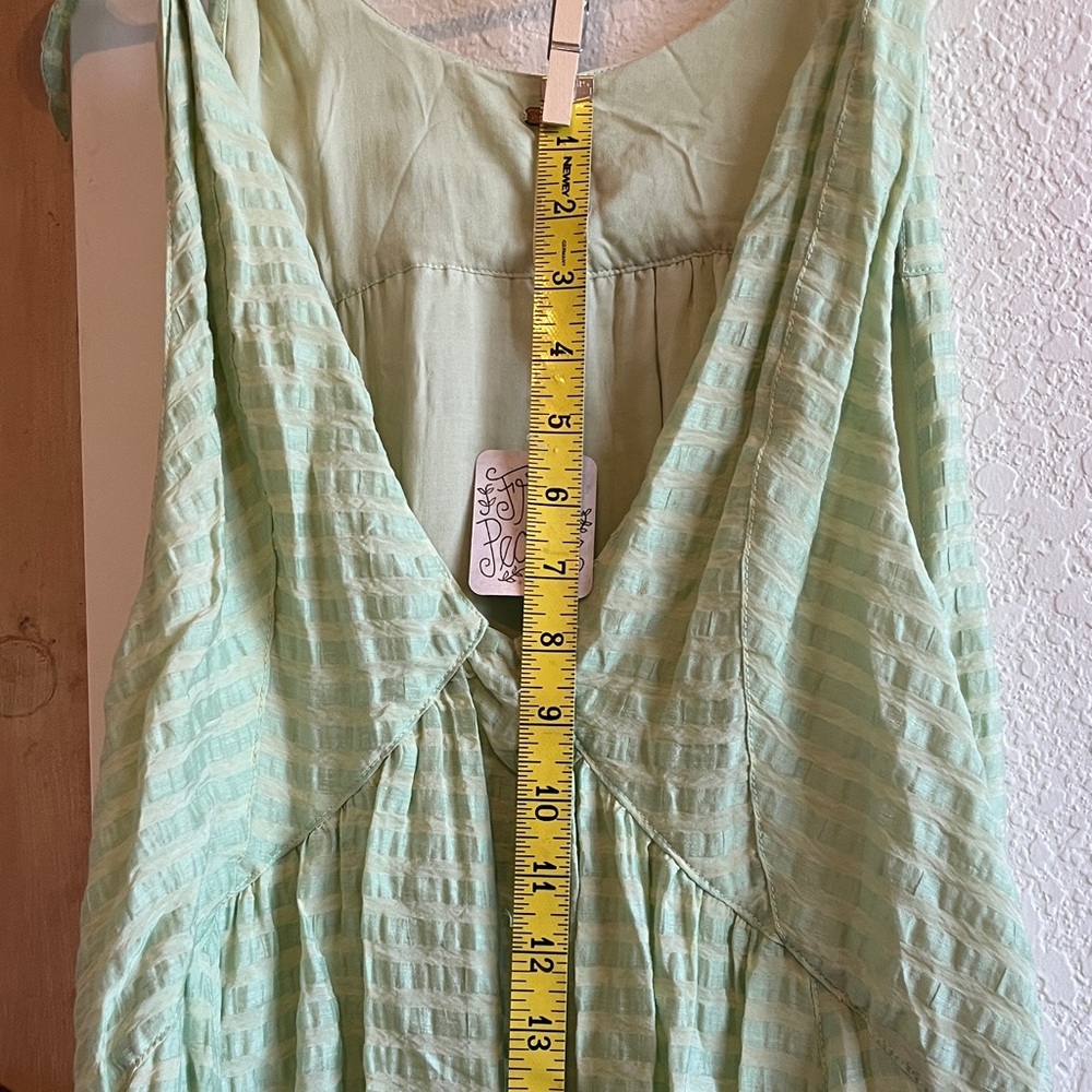Free People Asymmetrical Light Green Dress - Picture 11 of 11